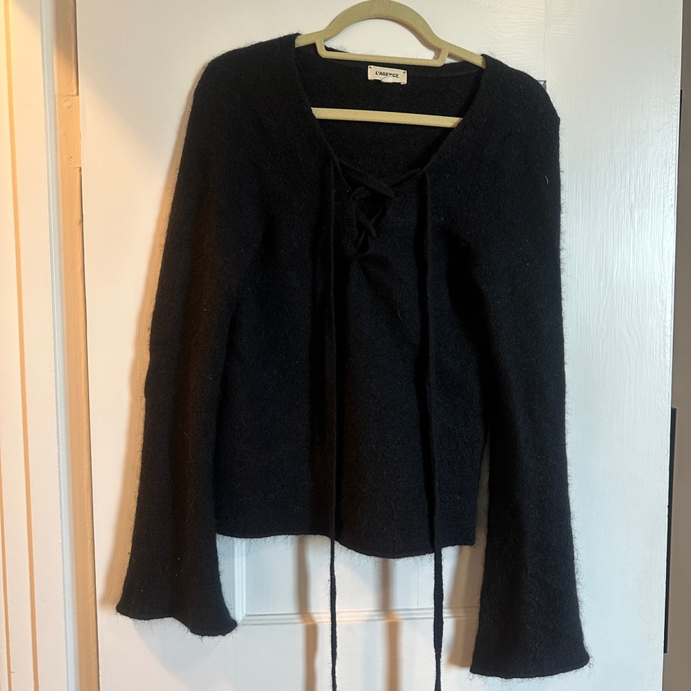 Black L’Agence Sweater Size Small